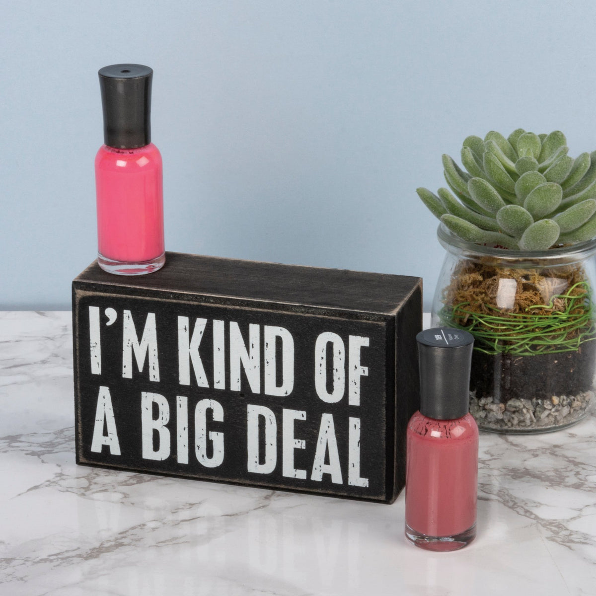 PBK Home Decor - I'm Kind Of A Big Deal Small Box Sign