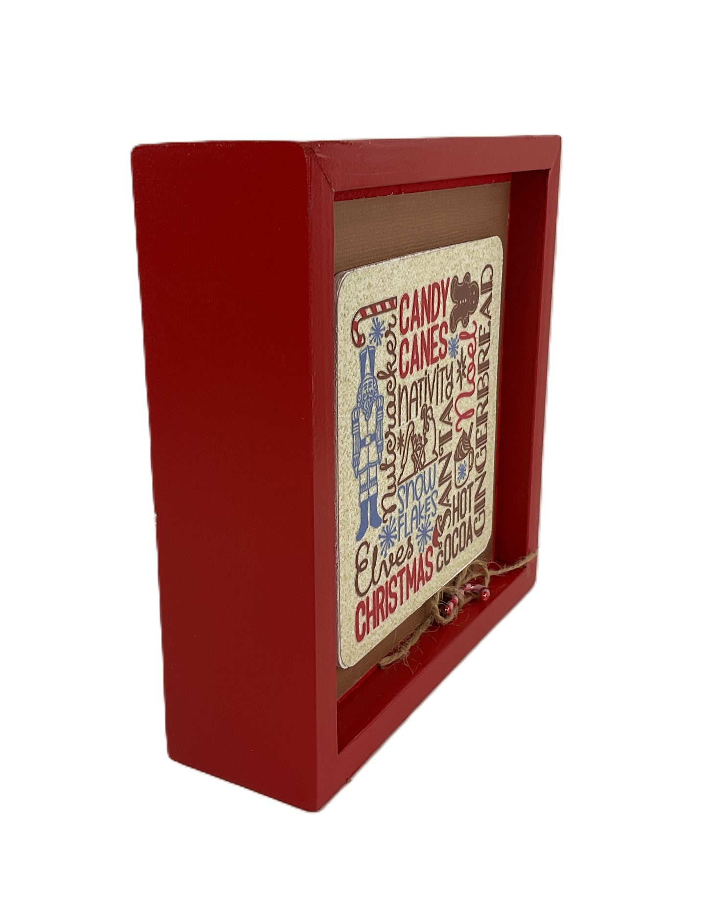 AGD Christmas Decor - Gingerbread Nativity Nutcracker Icon Sign