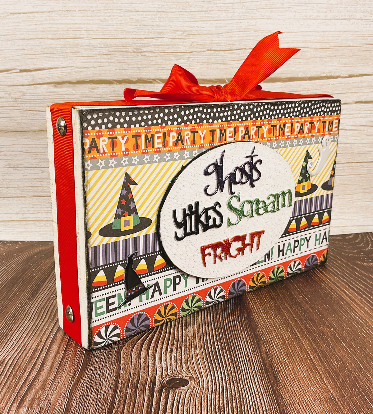 AGSD Halloween Decor - Whimsy Subway Art Layered Box Sign