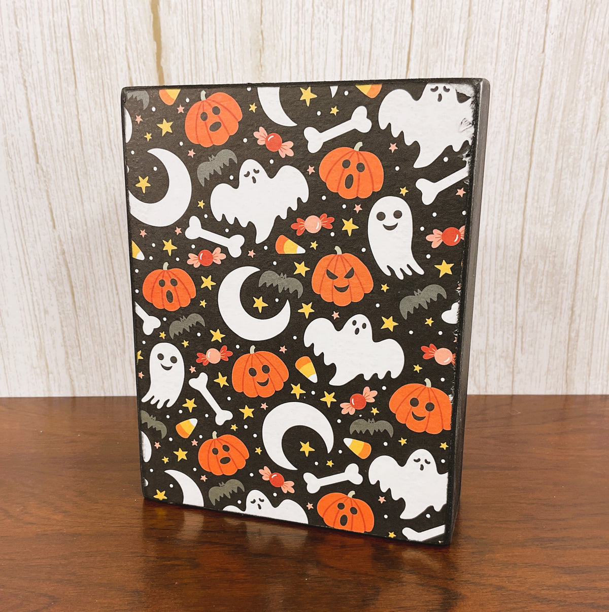 AGSD Halloween Decor - Candy Corn Shadow Box 3-D Sign