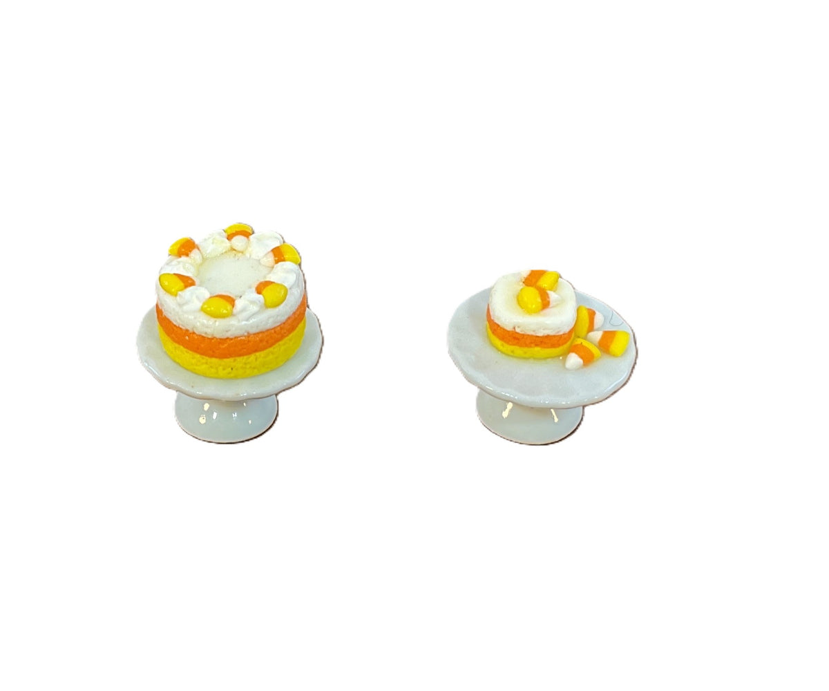 AGSD Halloween Craft Supply - Miniature Mini Doll House Cakes You Choose Design