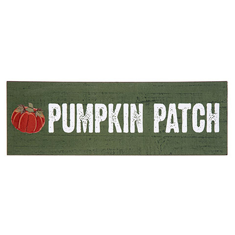 Darice Fall Decor - Pumpkin Patch MDF Wreath Sign