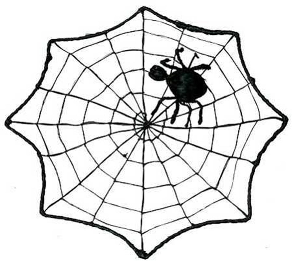 Darice Halloween Decor - Large Spider Web 17inch Ring 3pc Set