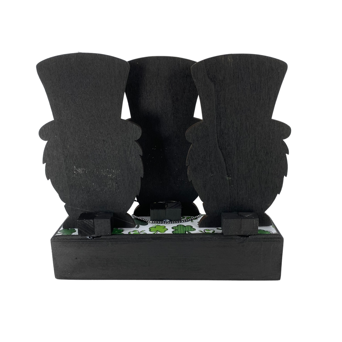 AGD St Patricks Decor - A Wee Bit Irish Wood Gnome Display