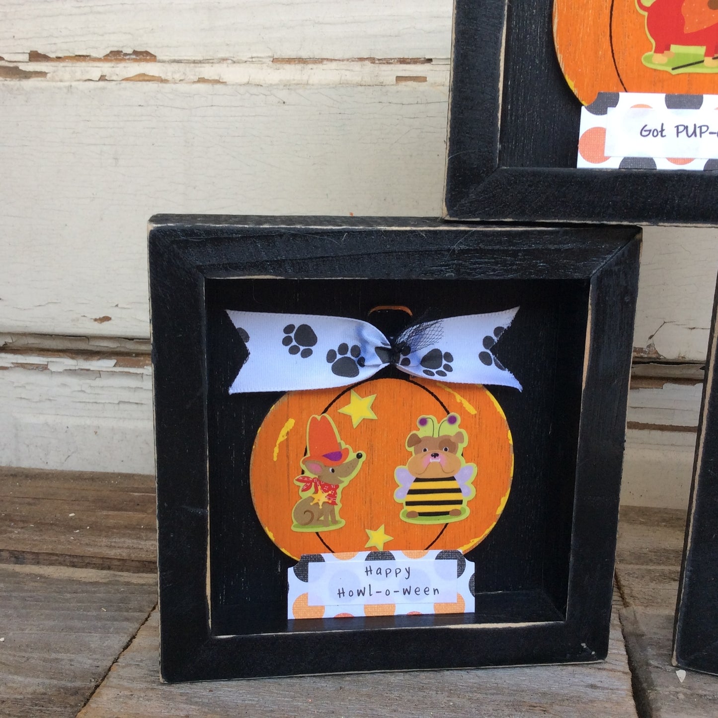 AGD Halloween Decor - Puppy Dog Costumes Box Signs 3pc