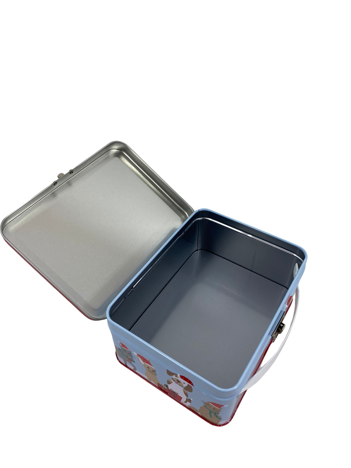 DT Christmas Decor - Happy Howlidays Dog Cat Baking Tin 2pc Set