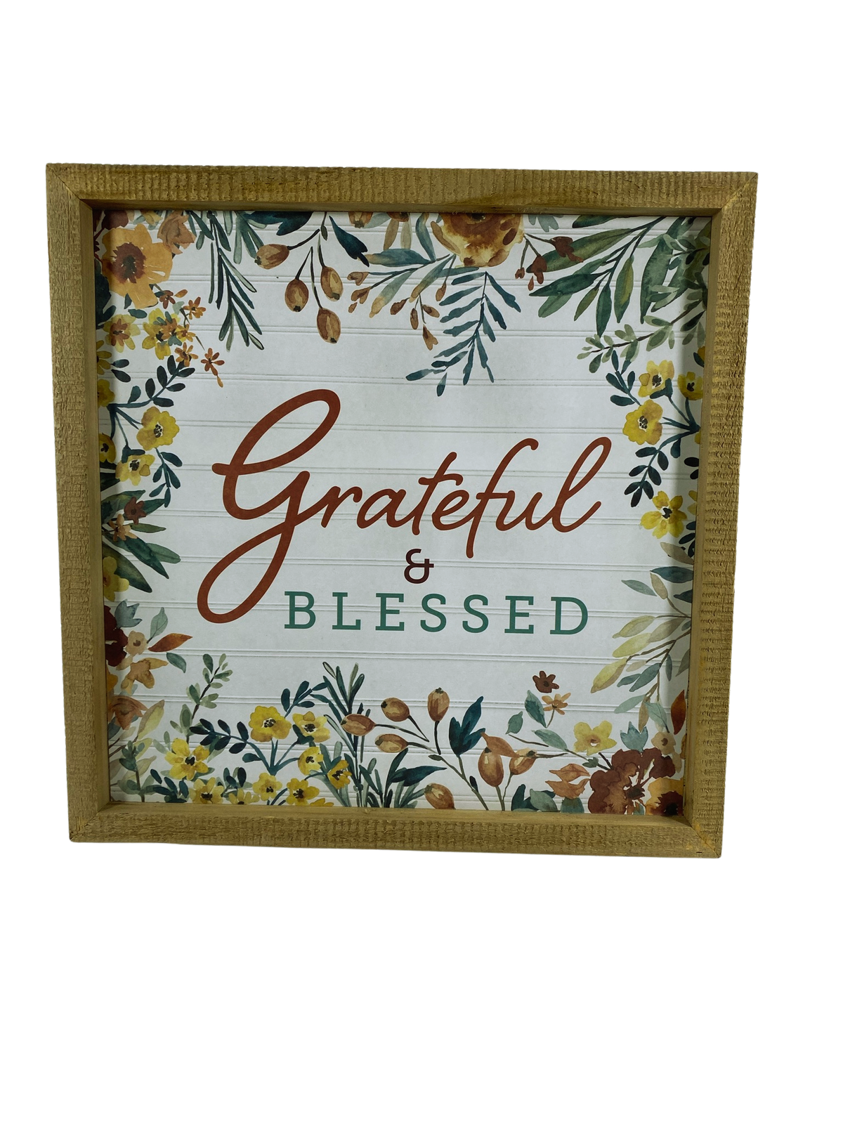 AGD Fall Decor -  Some Much Thankful For Inset Wood Sign