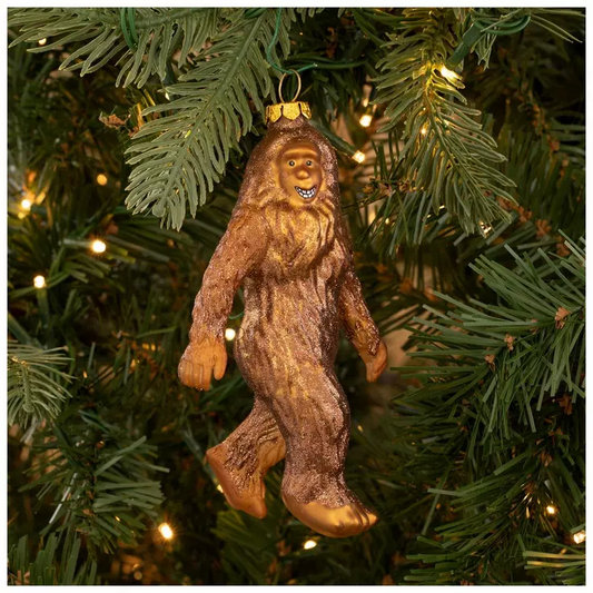 HL Christmas Decor  - Robert Stanley Glass Bigfoot Ornament
