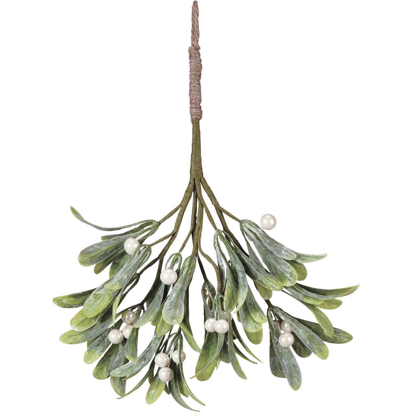 PBK Christmas Decor - Hanging Mistletoe Cluster Plant Decor