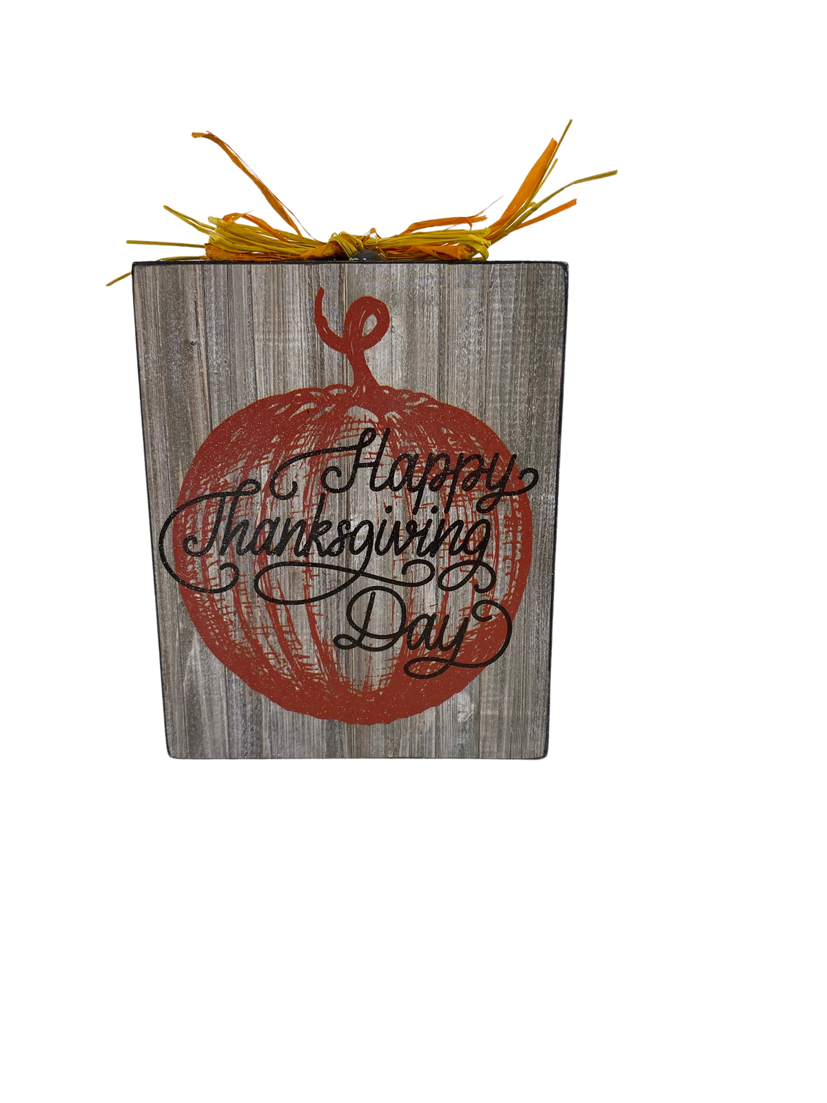 AGD Fall Decor - Always Thankful Happy Thanksgiving Reversible Box Sign