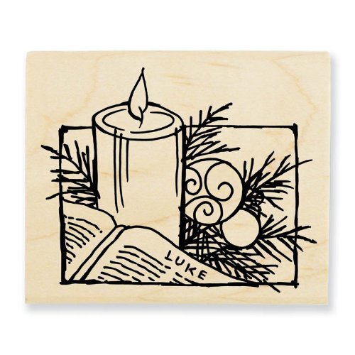 Stampendous V212 Pine Candle