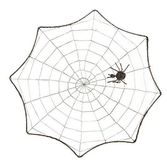 Darice Halloween Craft Supply - Wire String Spider Web 17 inch 10pc Set