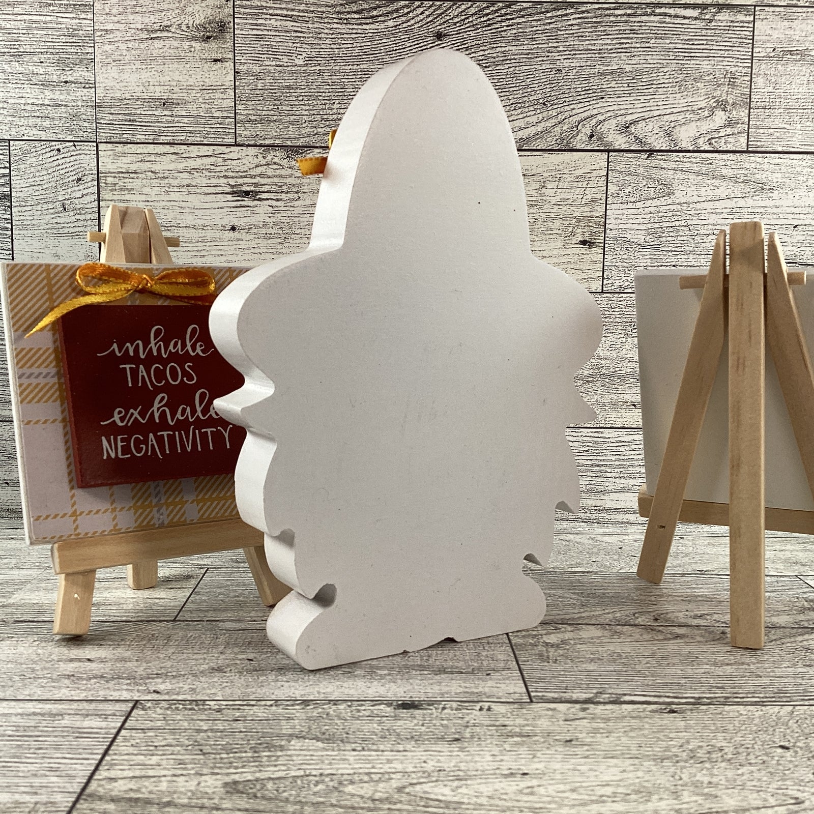 AGD Cinco De Mayo Decor - Taco Easel Chunky Gnome Tier Tray 3pc