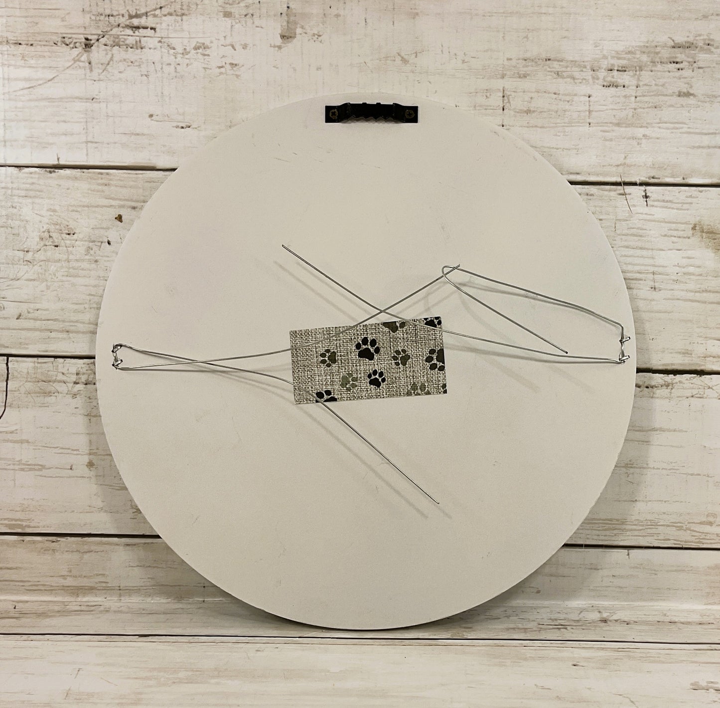 AGD Halloween Decor - Boo Golden Retriever Dog Door Wall Wreath Sign 10in