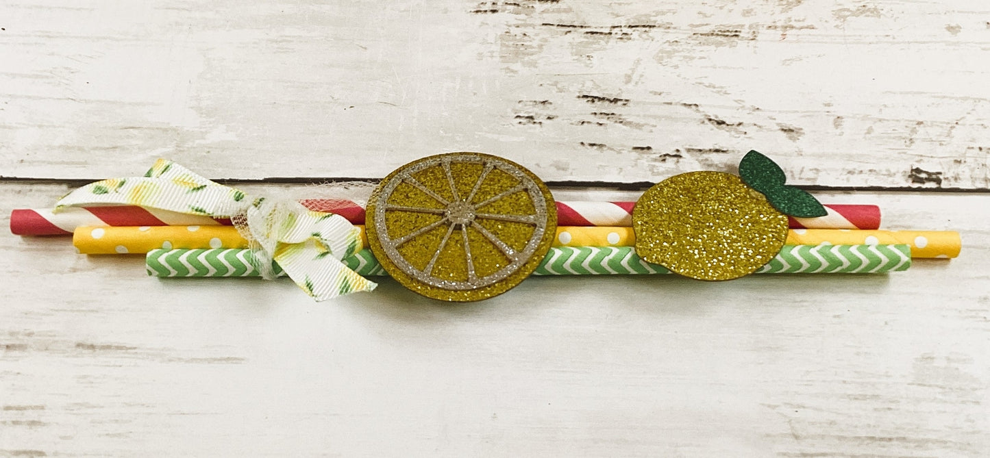 Summer Decor - Chunky Pink Lemonade Booth Stand Tier Tray 4pc Set