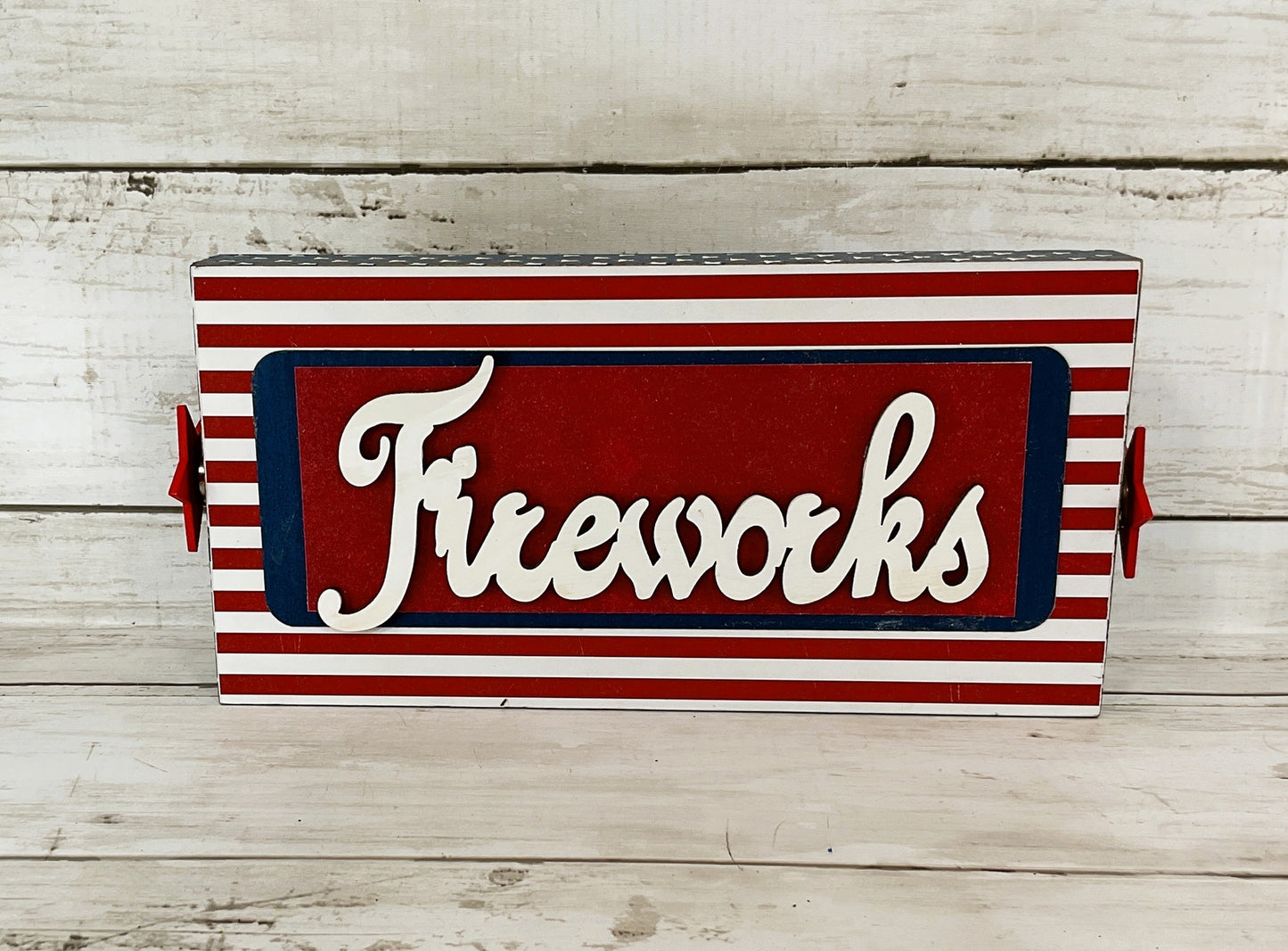 AGD Patriotic Decor - July 4th Freedom Firecrackers 7pc Set