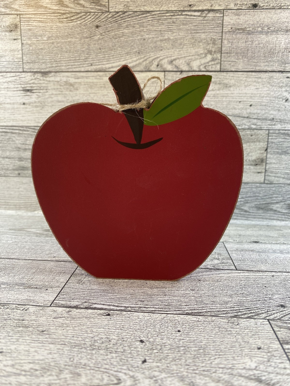AGD Fall Decor - Teacher Apple Fall Is Sweet Chunky Wood Shaker Sitter