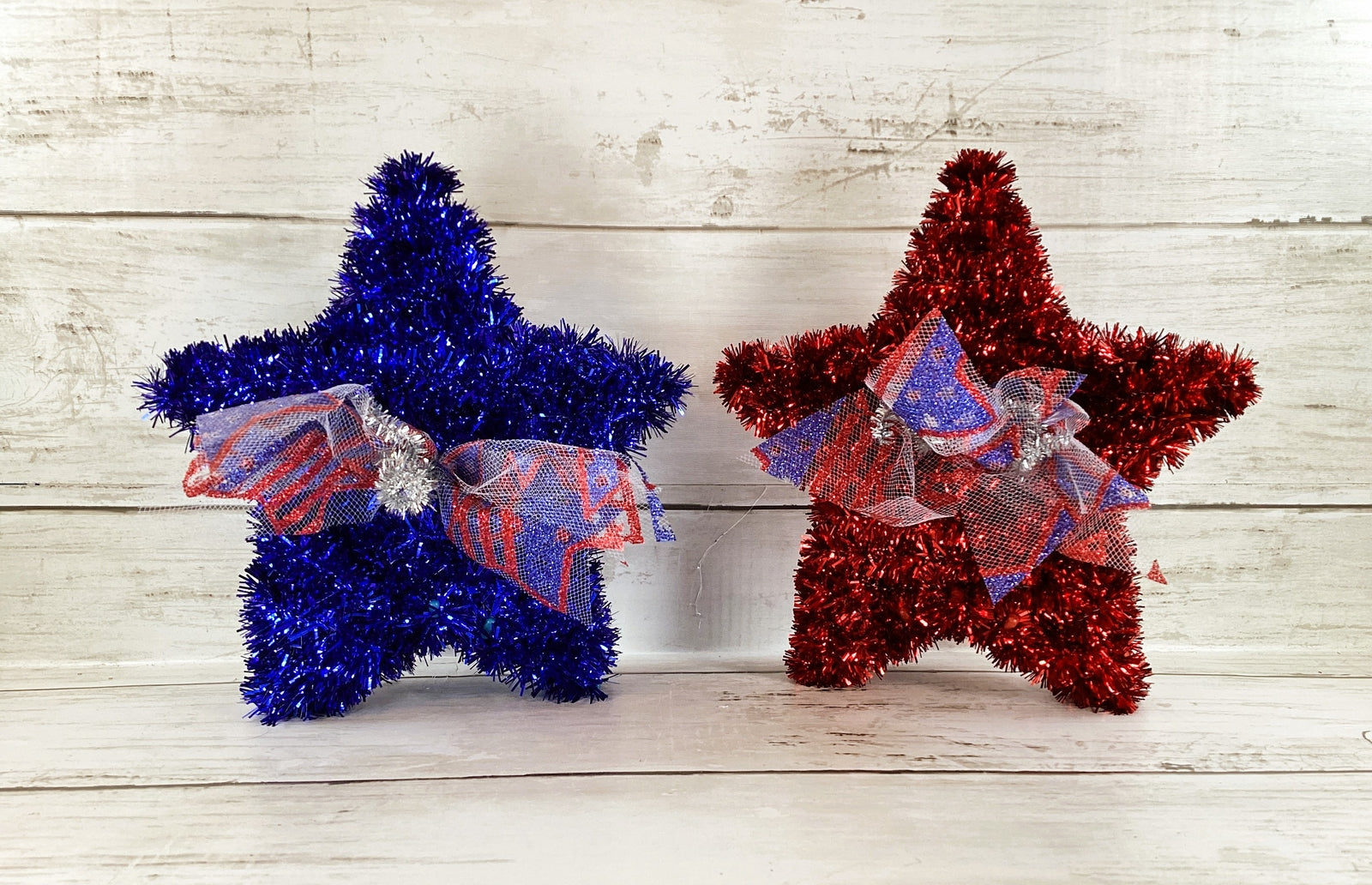 AGD Patriotic Decor - July 4th Oh My Stars Tinsel Firecracker Party Supply