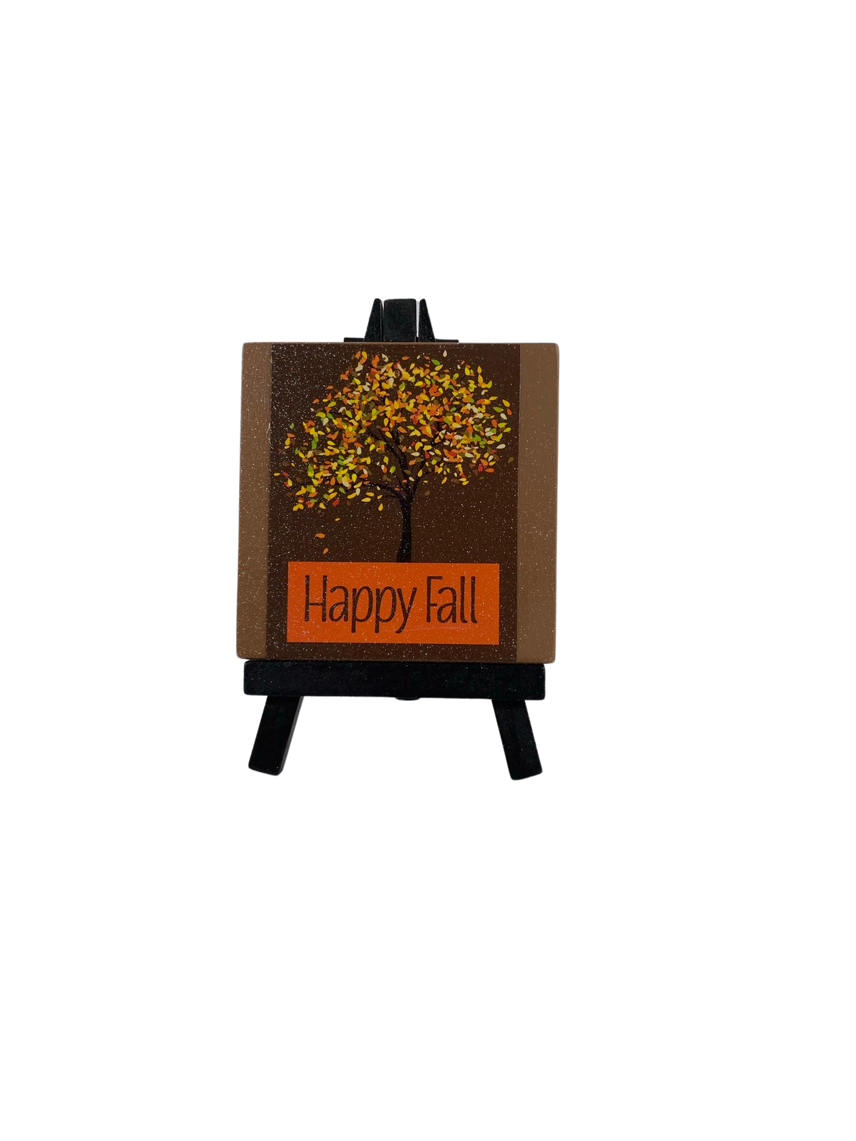 AGD Fall Decor - Happy Fall Turkey Time Reversible Easel Sign