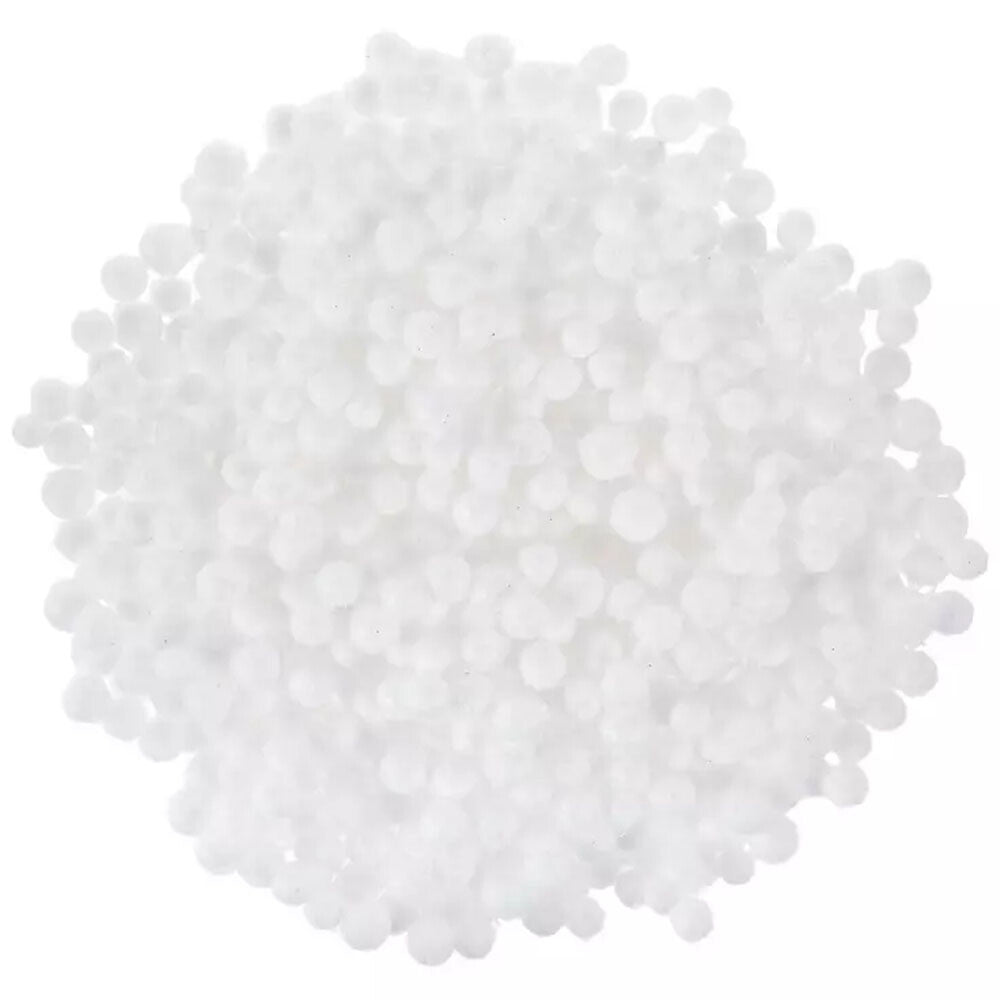 HL Craft Supply - White Foam Faux Snowlike Snowglobe Pebbles 25grams