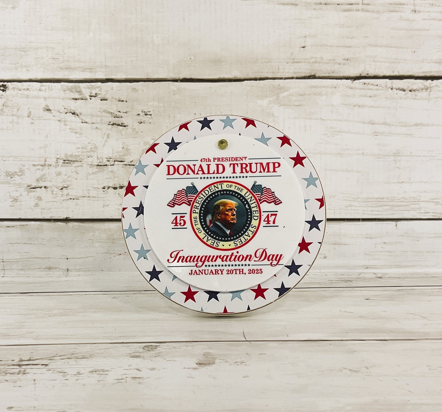 AGD Patriotic Decor - Donald Trump Inauguration Day Mini Sign