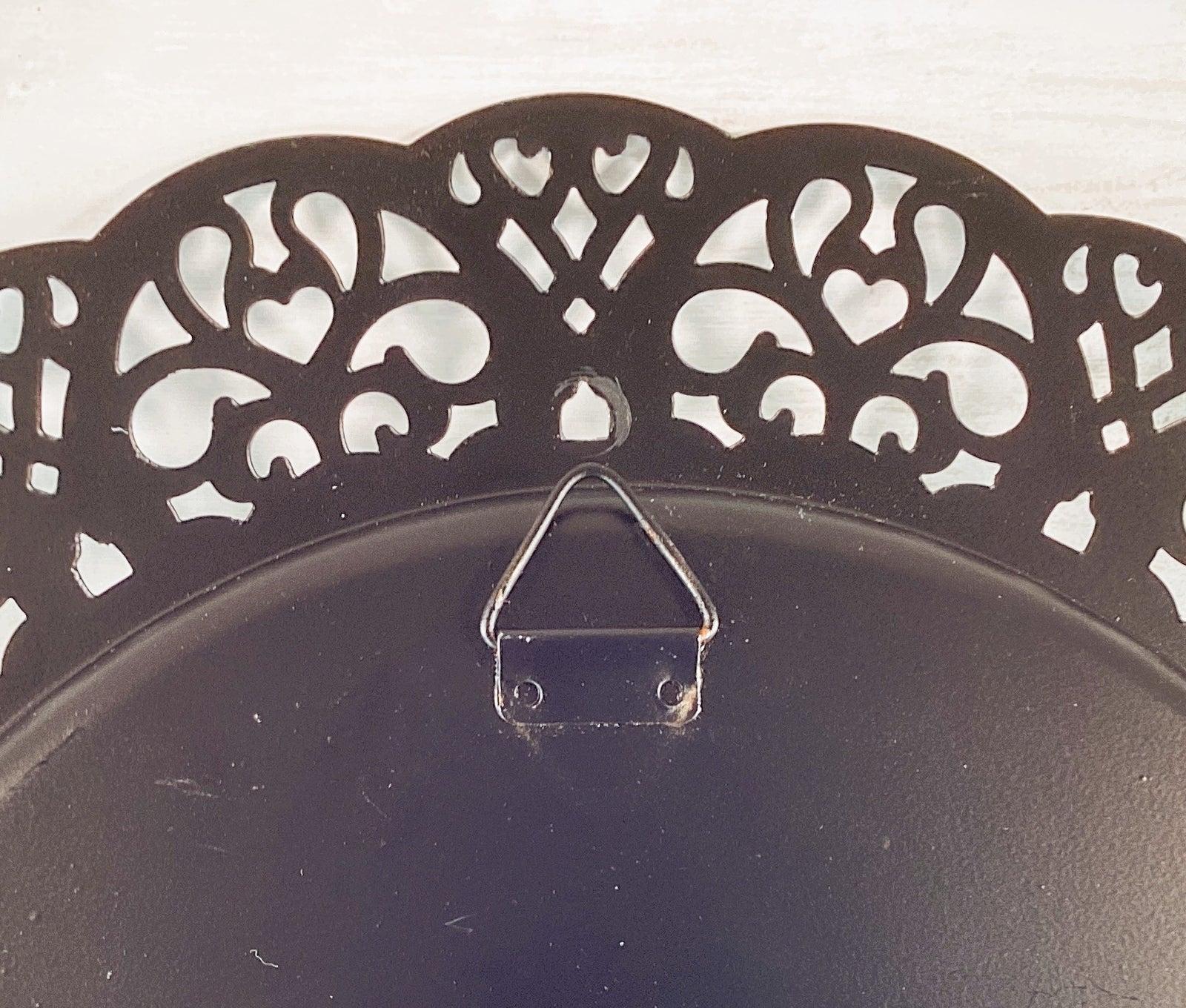 AGD Spring Decor - Daisy Highland Cow Charger Plate Tin Sign