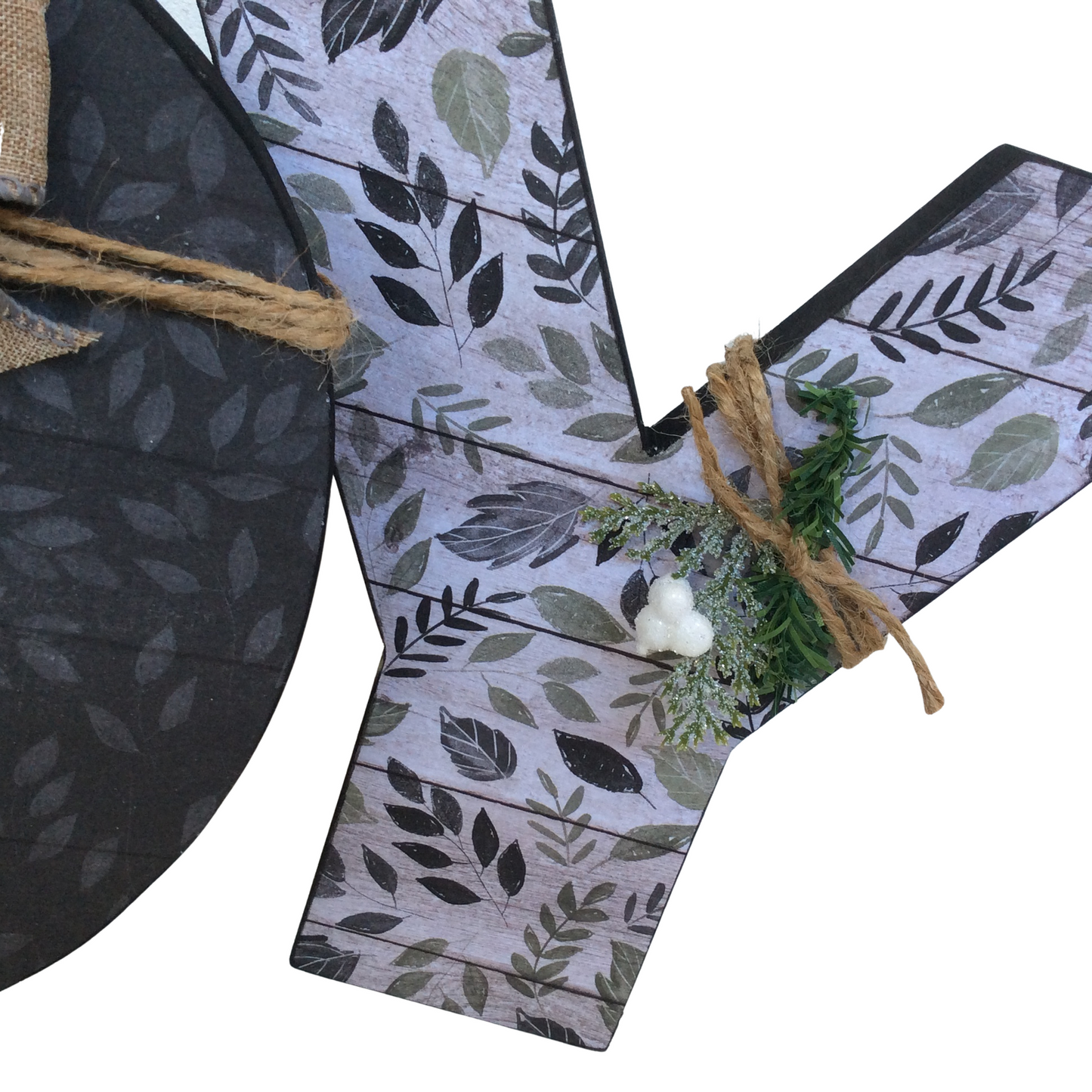 AGD Christmas Decor - Woodland Chunky Joy Letters Tabletop Sign