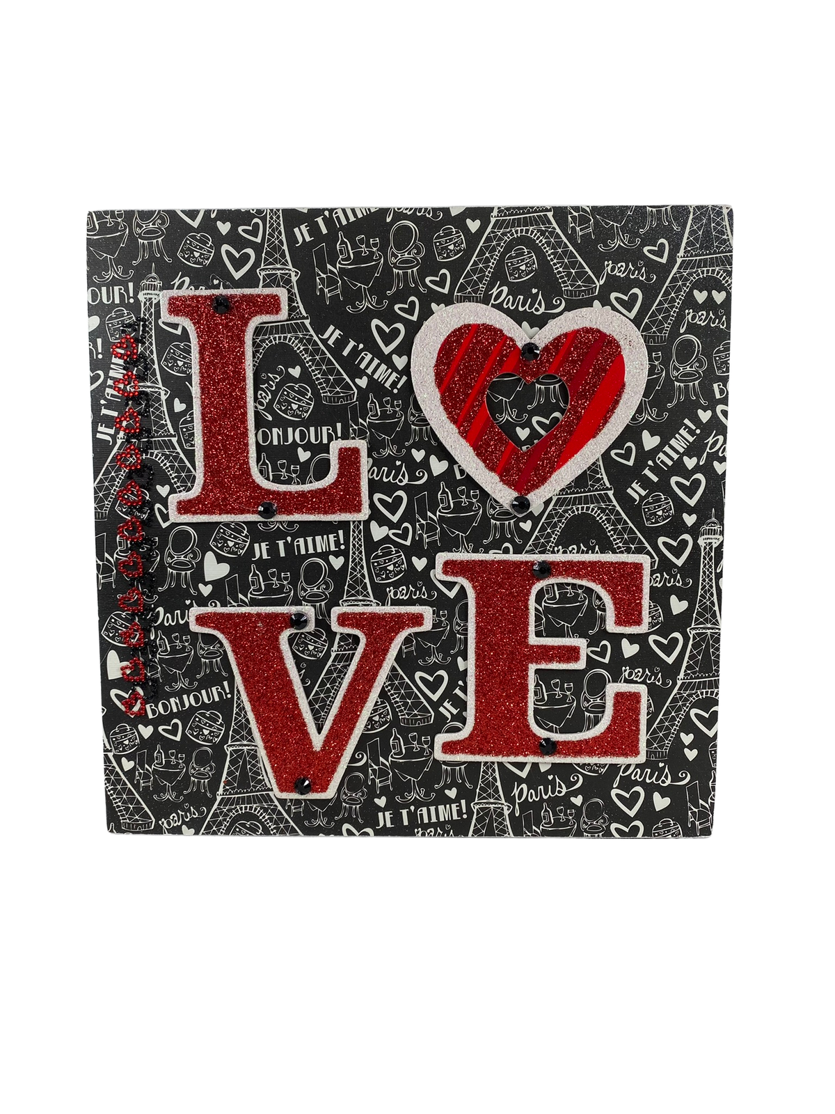 AGD Valentines Decor - Everyday i Love You Double-Sided Box Sign