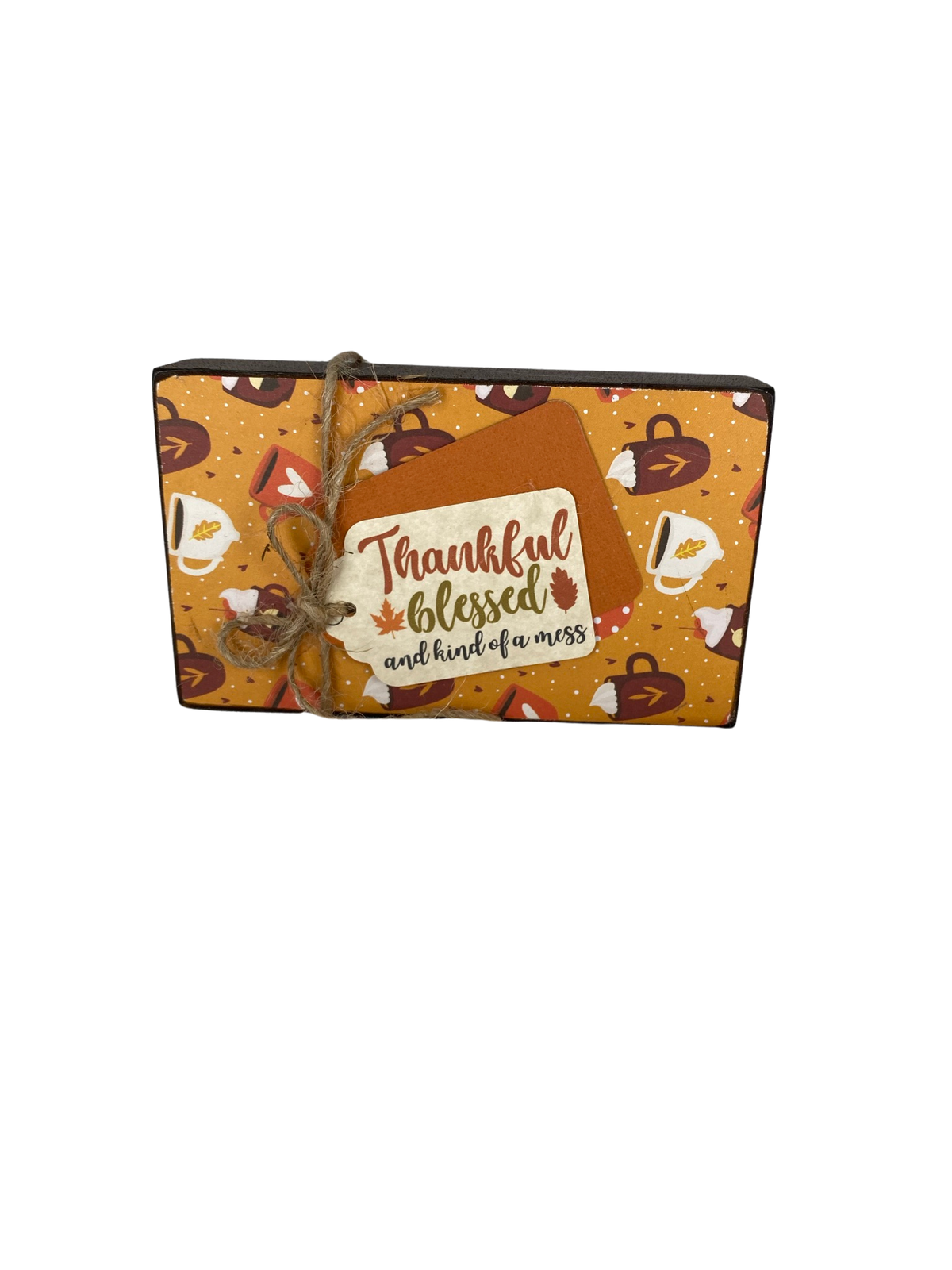 AGD Fall Decor - Every Season You are God Reversible Wood Block Sign