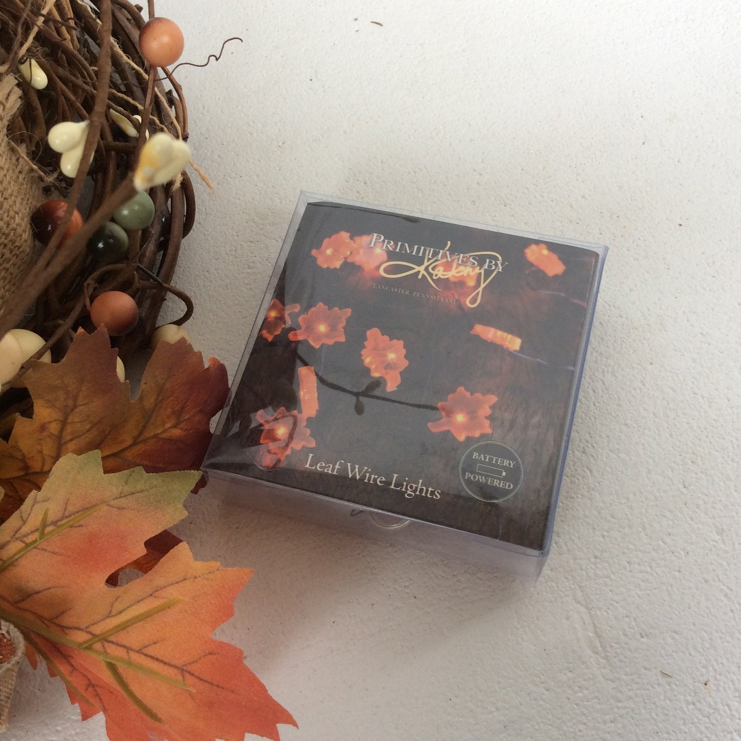 AGD Fall Decor-  Gather & Harvest Floral Grapevine Pumpkin Display