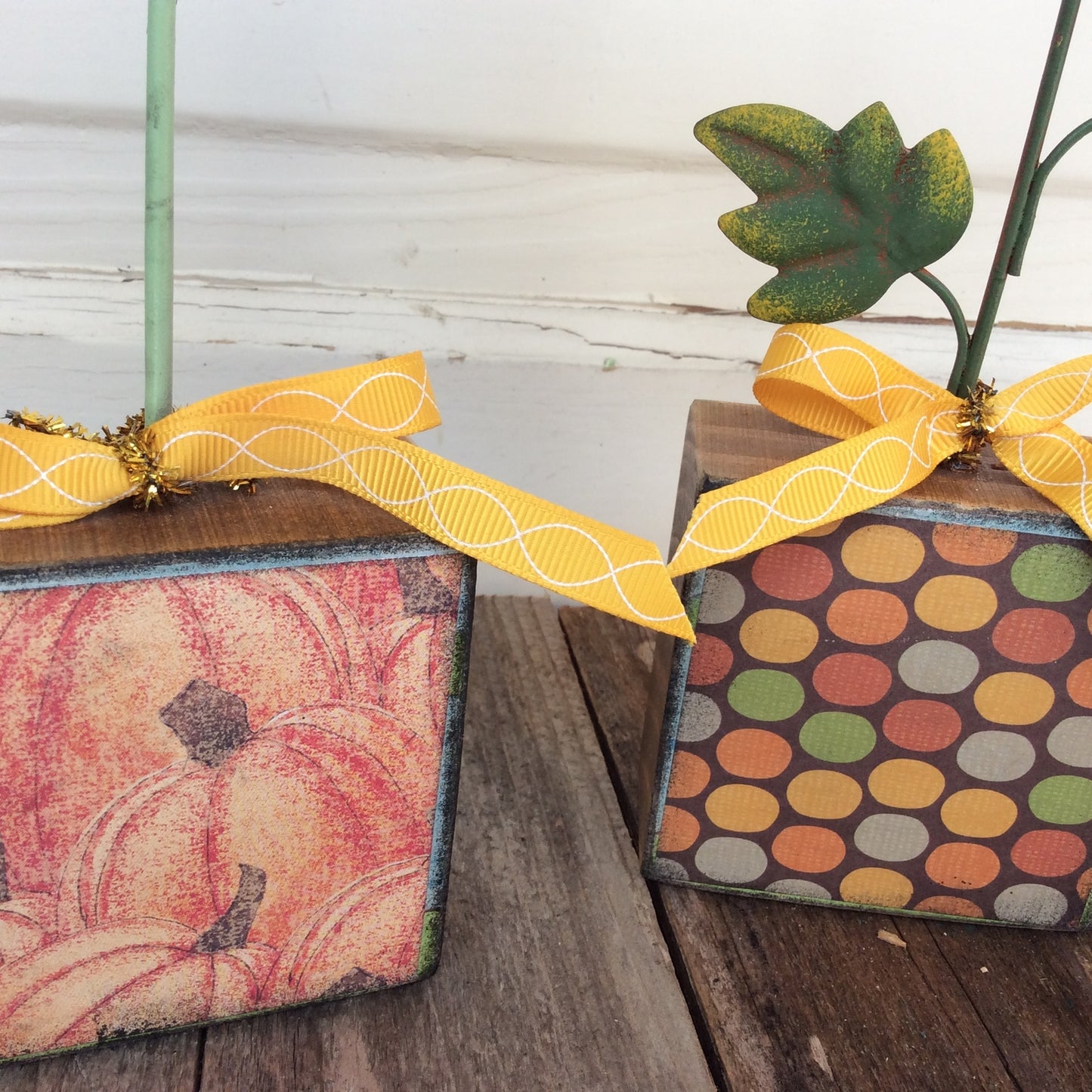 AG Designs Fall Decor - Give Thanks & Sunflower 2pc Set #613/44