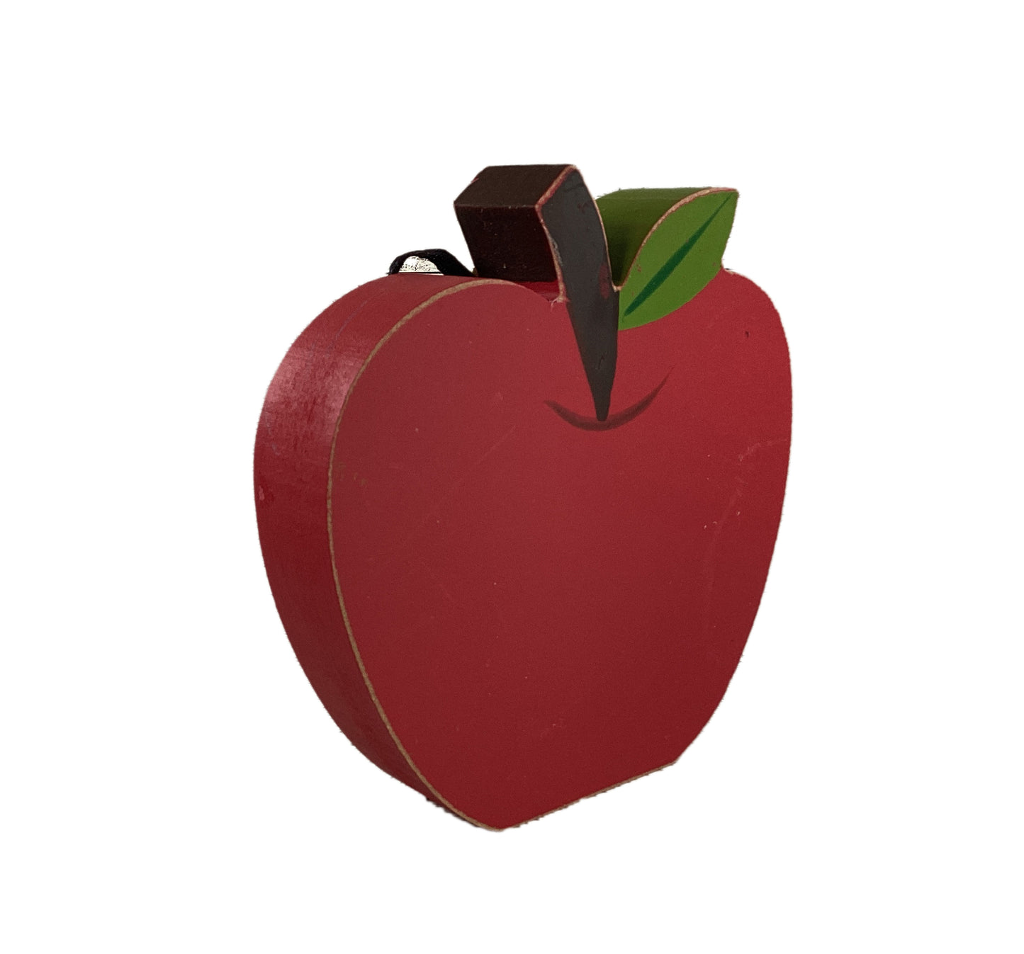 AGD Teacher Gift Decor - Super Hero School Chunky Wood Apple Sitter