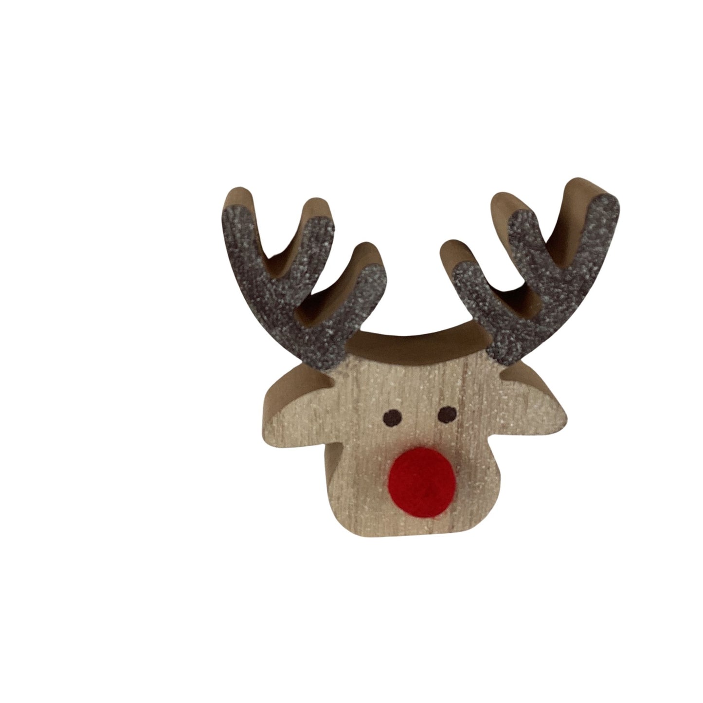 AGD Christmas Decor - Oh What Fun Reindeer Tier Tray 2pc Set