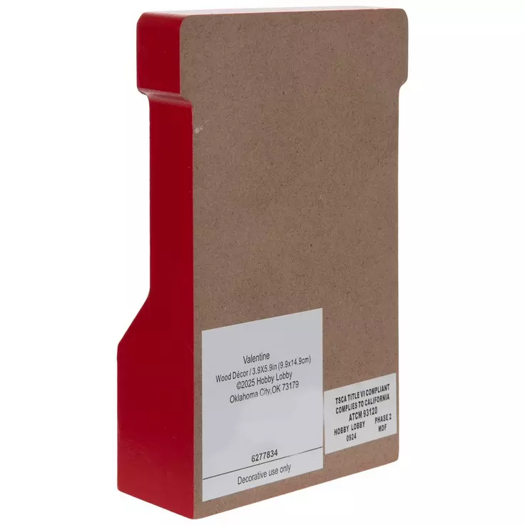 HL Valentines Decor - 80's Pinball Arcade Game Chunky Wood Sitters 2pc