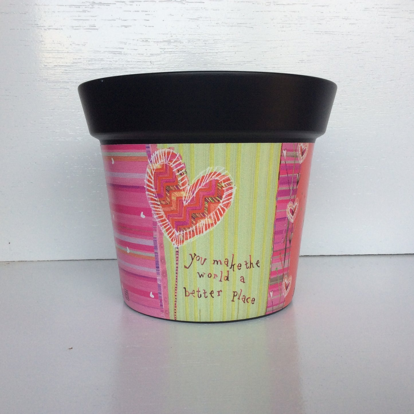Studio M Valentines Day Decor - XOXO Planter Art Pot