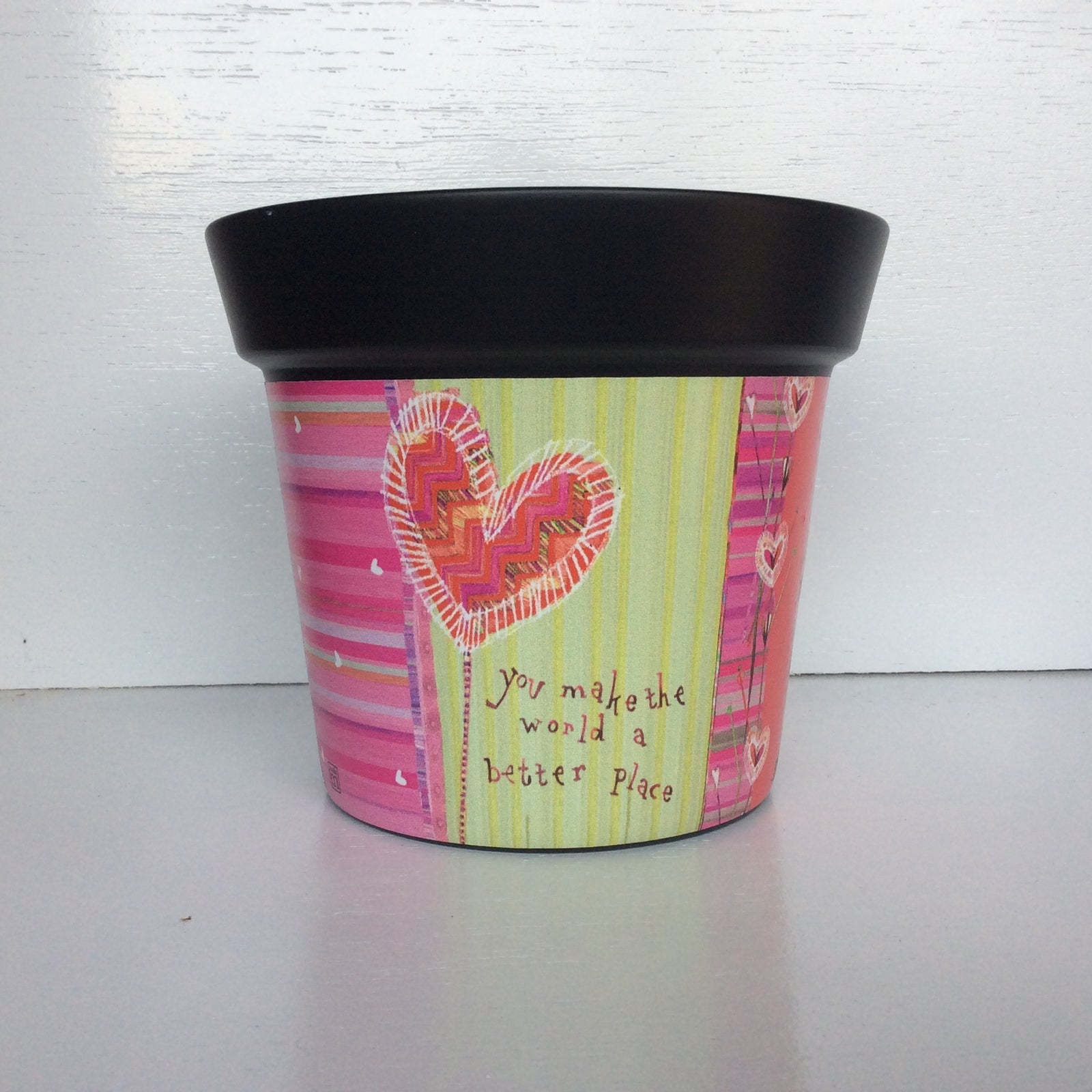 Studio M Valentines Day Decor - XOXO Planter Art Pot