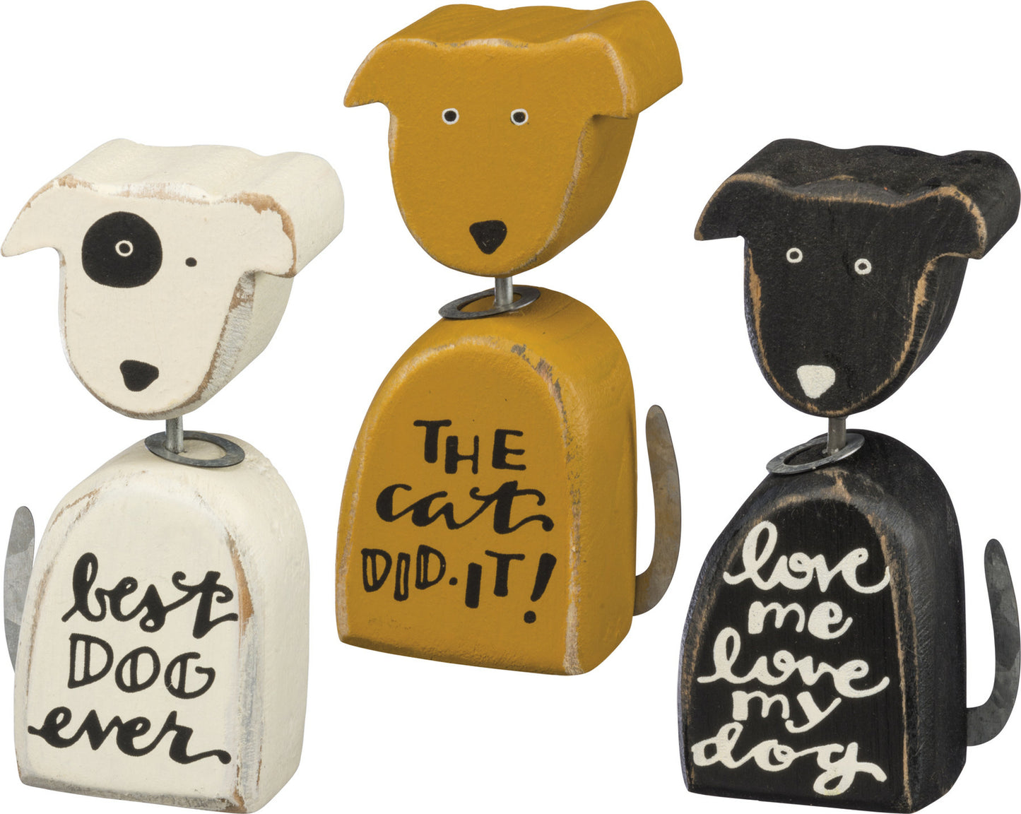 PBK Pet Decor - Prim Chunky Dog Sitters 3pc Set