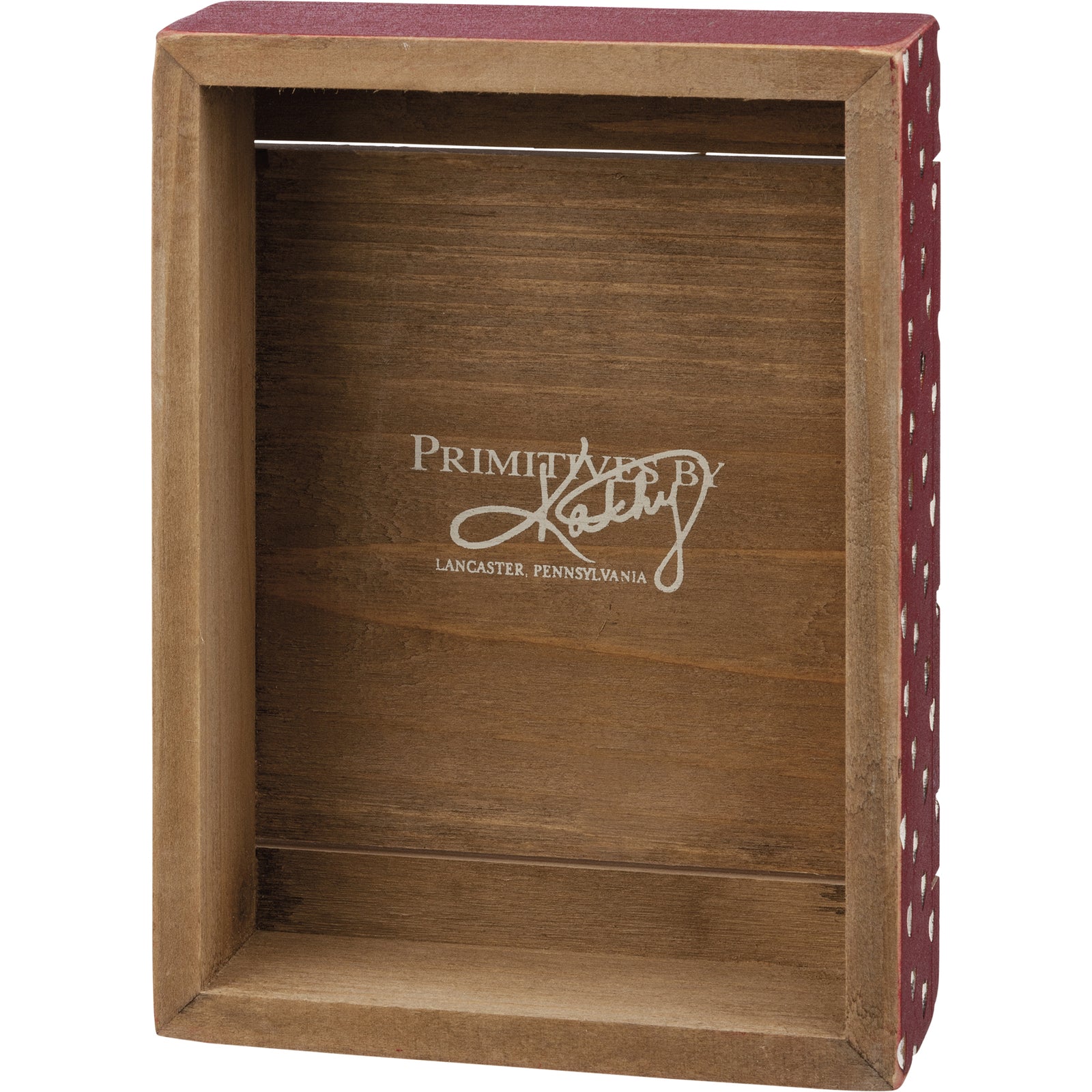 PBK Valentines Decor - First and Last On My Mind Debossed Box Sign