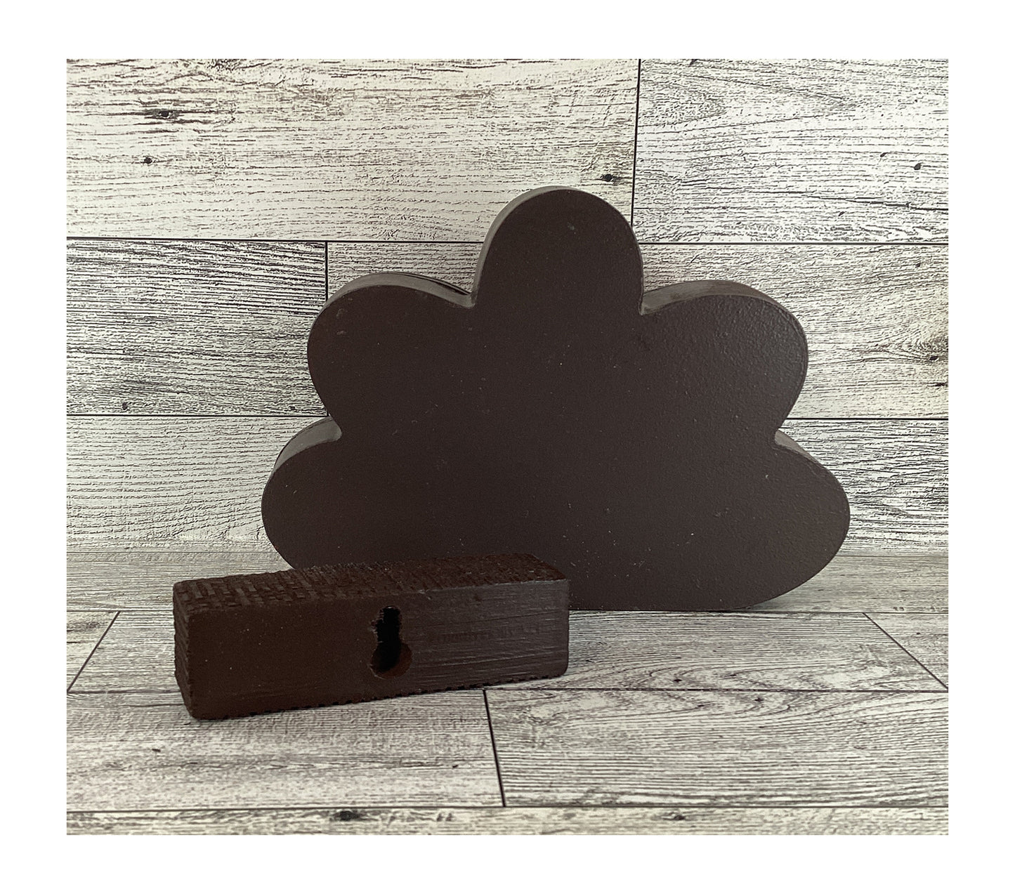 AGD Fall Decor - Be Thankful Turkey Chunky Wood Shaker Sitter 2pc