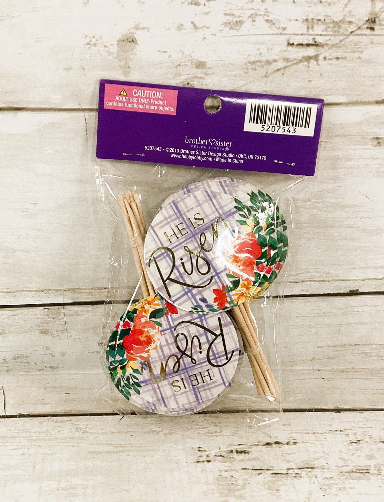 HL Easter Baking Supply - Various Standard Cupcake Picks 5 Sets