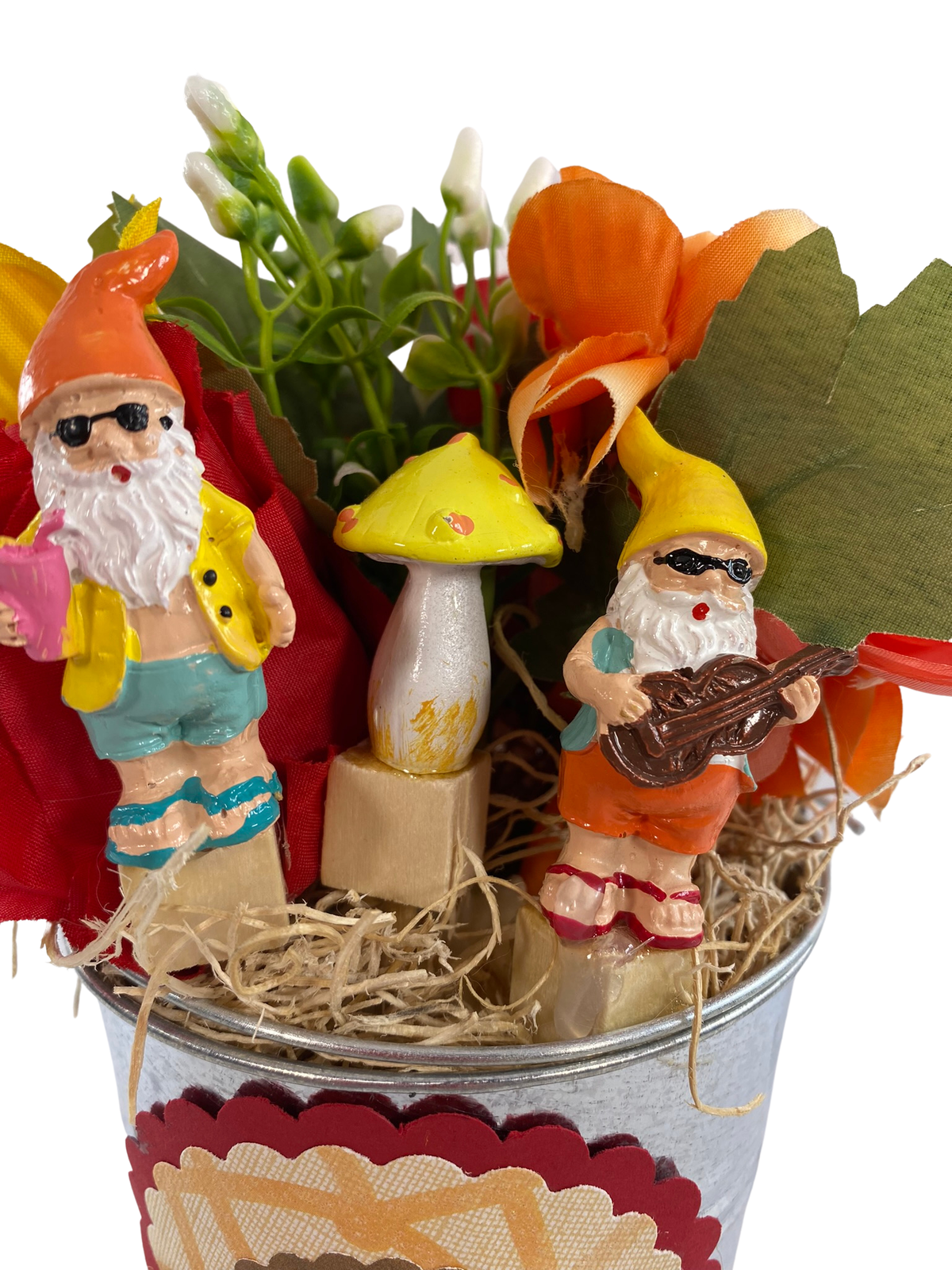 AGD Summer Decor – You Are My Sunshine Gnome Floral Display