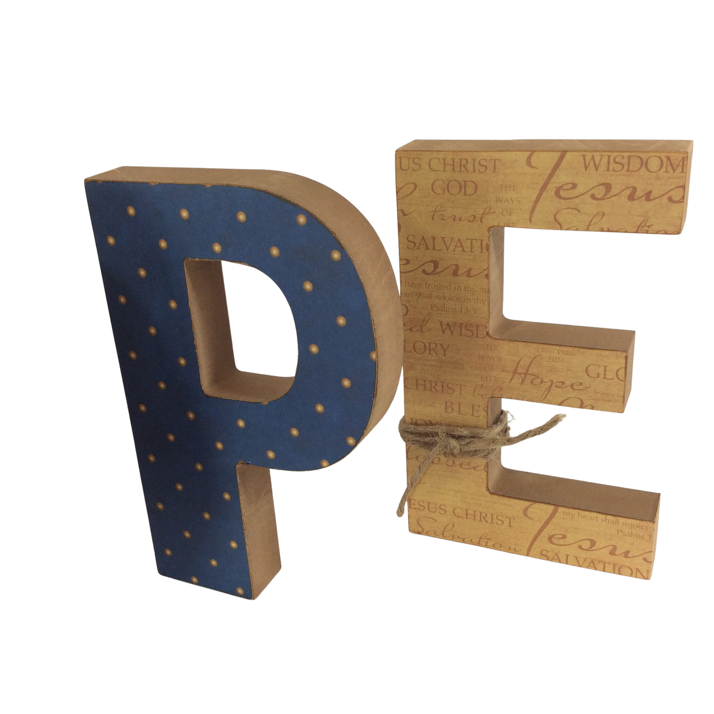 AGD Patriotic Decor - Chunky HOPE Letters Display