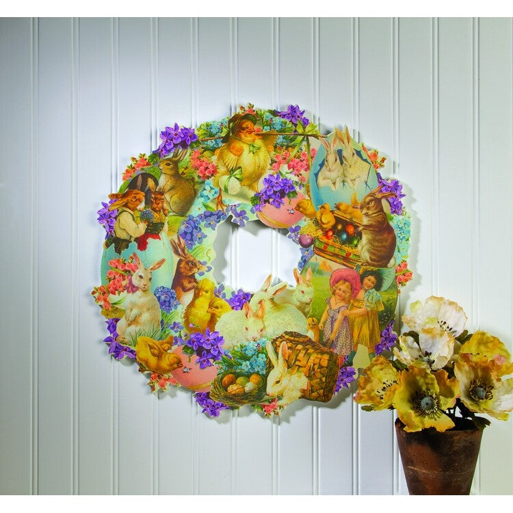 TBD OWI Decor - Spring Beginning Die Cut Wood Wreath