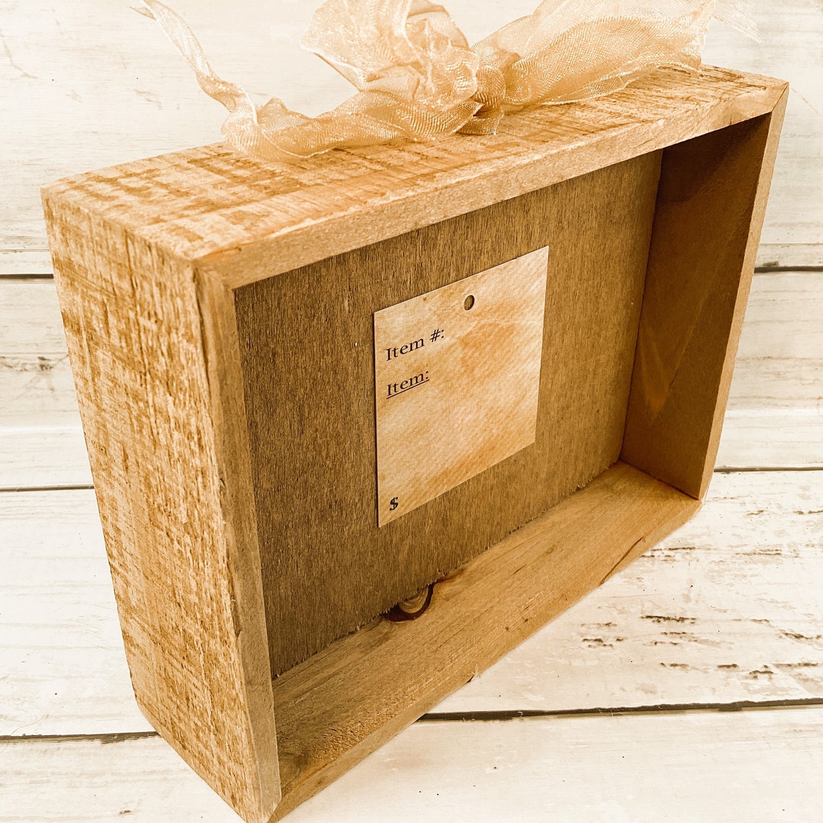 AGD Fall Decor - Highland Scottish Cow Happy Hallothankmas Seasonal Box Sign