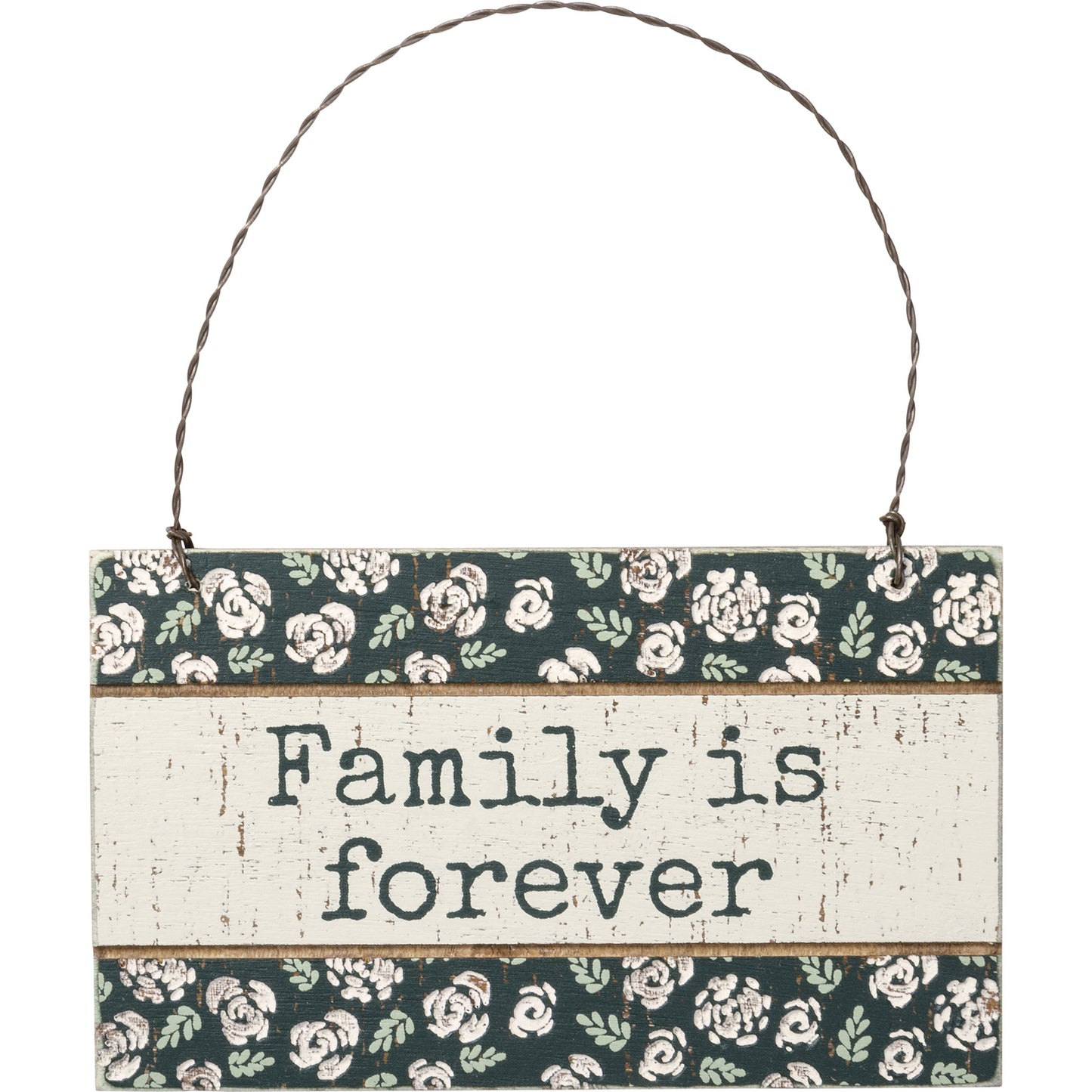 PBK Spring Decor - Prim Family is Forever Engraved Ornament
