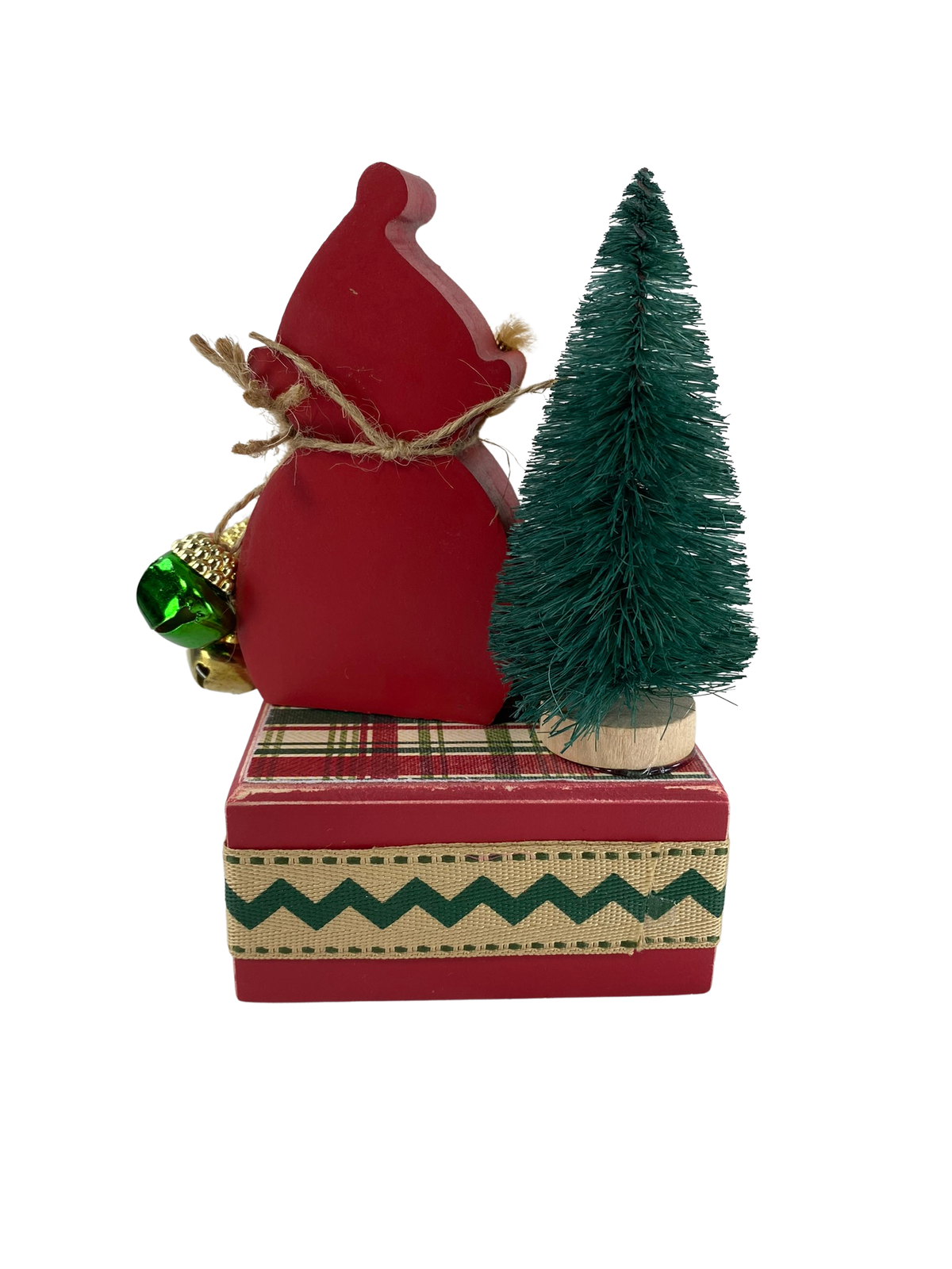 AGD Christmas Decor - Jingle On Gnome Elf Box Display
