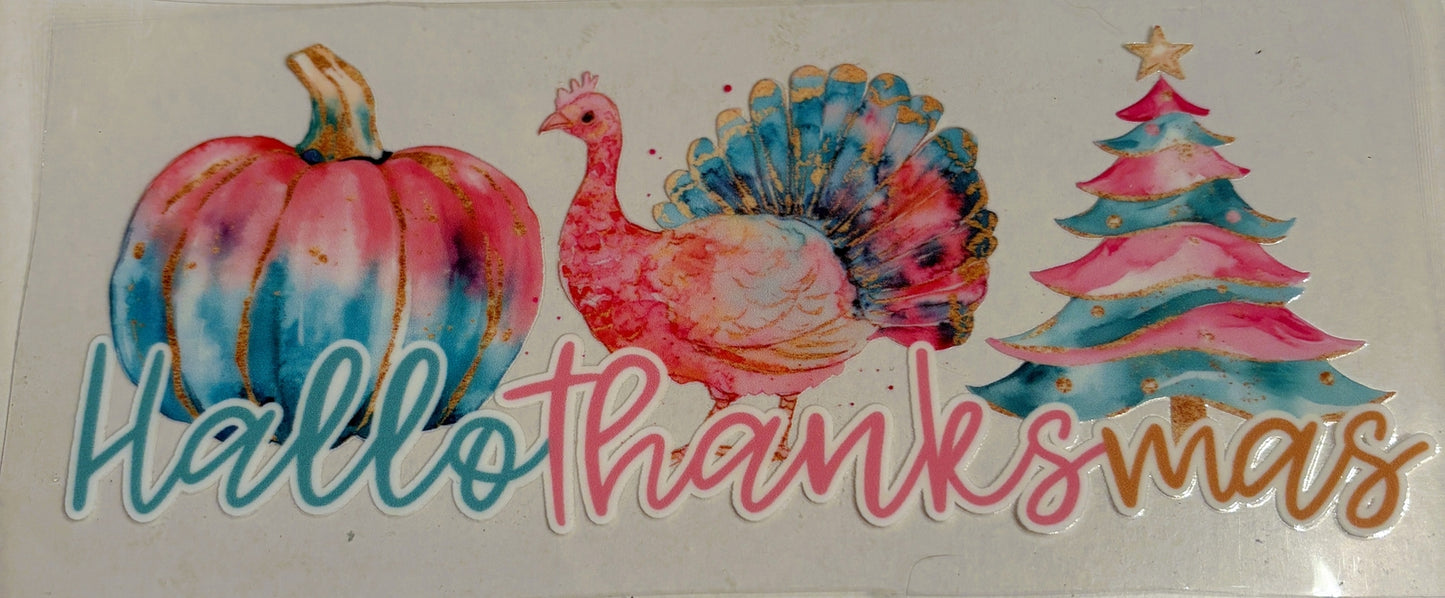 AGD Fall Decor - Pastel Multi Seasons Halloween Christmas Mini Tumbler