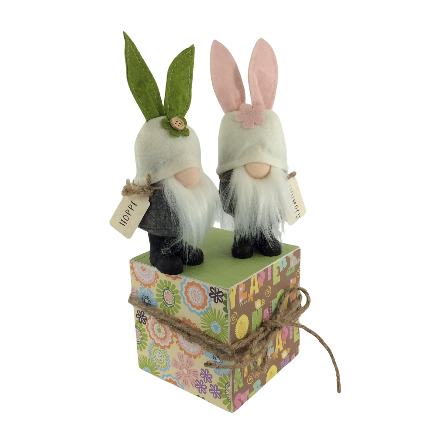 AGD Easter Decor - Spring Bunny Rabbit Ear Gnomes