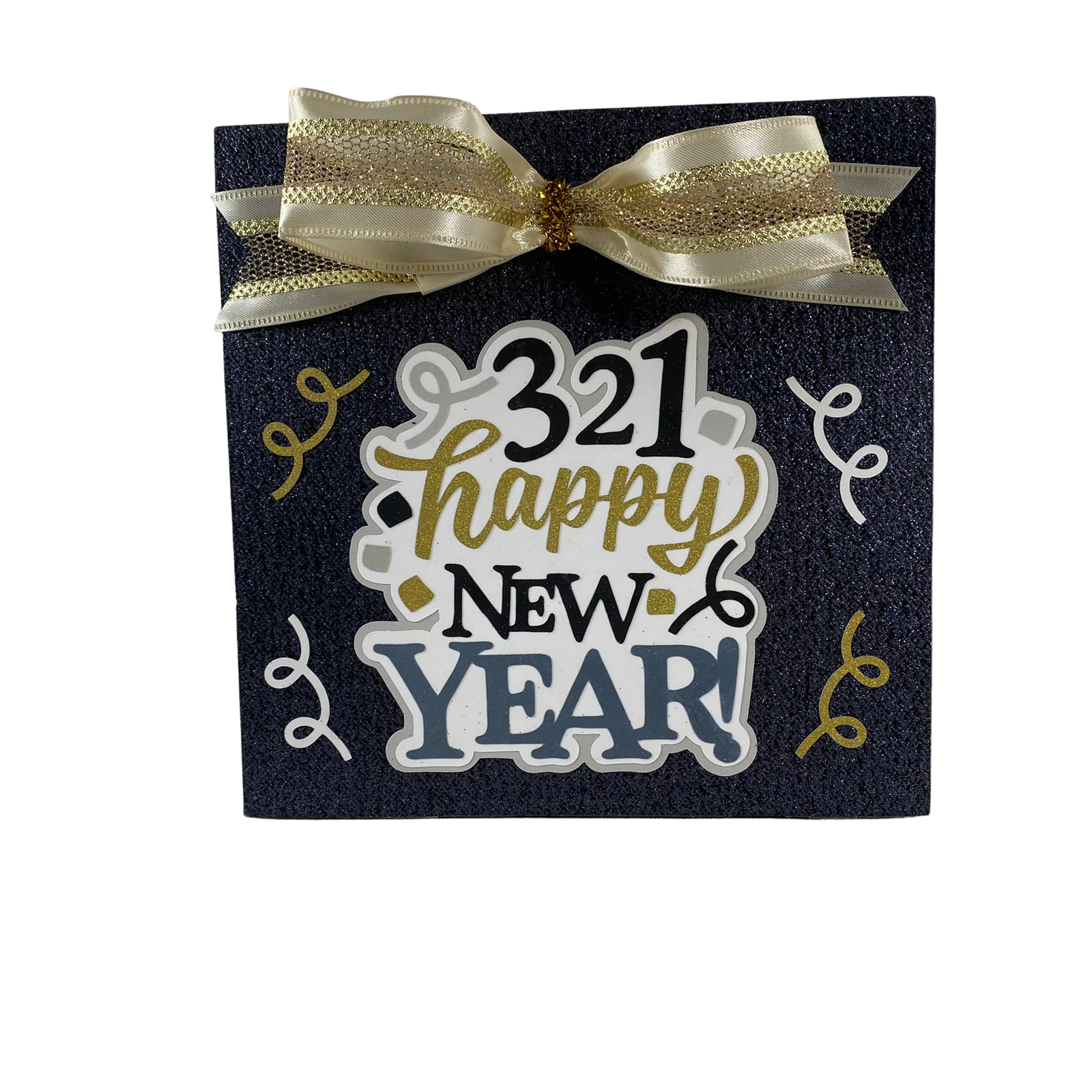 AGD New Years Decor - Countdown 3 2 1 New Years Eve Easel Display