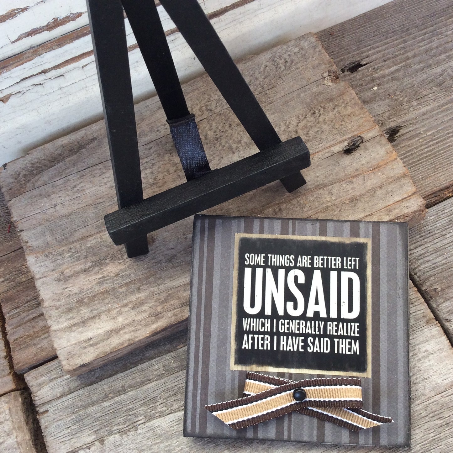 AGD Mom Day Gift - Inspirational Phrase Easel Display